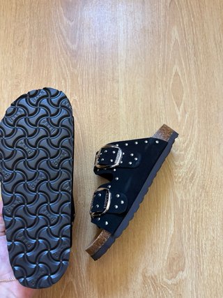 Sandalias Birkenstock negras talla 38