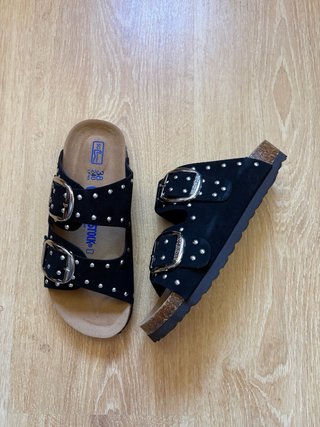 Sandalias Birkenstock negras talla 38