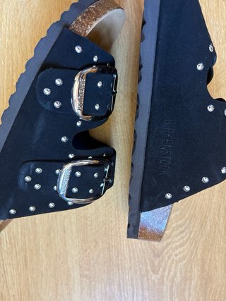 Sandalias Birkenstock negras talla 38