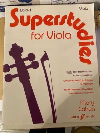 Superstudies for Viola - Book I