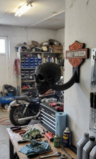 Soporte Casco Harley Davidson