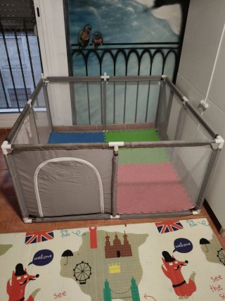 Parque infantil grande para bebés