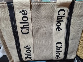 Bolso inspiración Chloe Beige y Negro