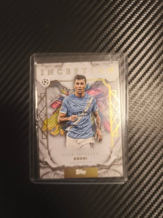 Rodri Inception Manchester City Topps