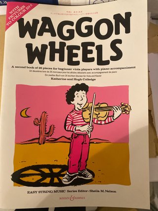 Waggon Wheels - Libro Viola y Piano