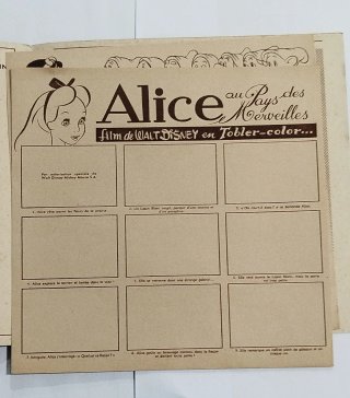 AÑOS 50 ALBUM CHOCOLATES WALT DISNEY TOBLERONE