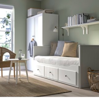 Diván Cama Ikea Blanco con Cajones