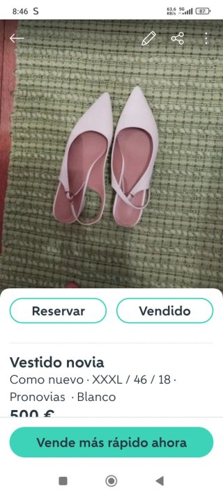 Vestido de Novia Blanco