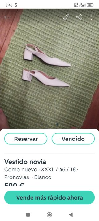 Vestido de Novia Blanco