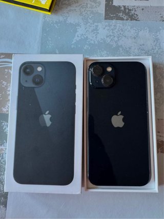 iPhone 13 · 128 GB · Batería 100 · Azul medianoche