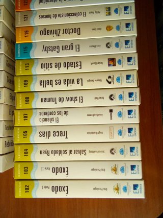 Lote 82 VHS Colección El Mundo