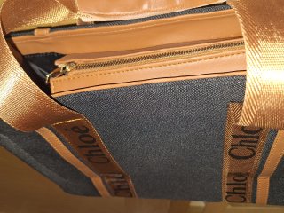 Bolso inspiración Chloe negro y marrón