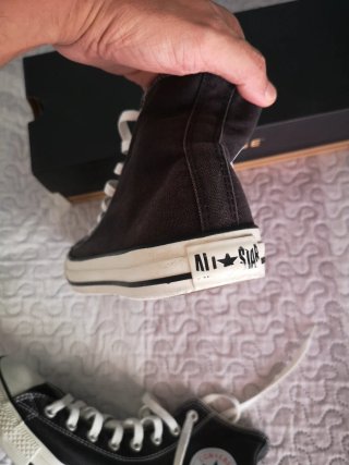 Converse All Star Zapatillas Negras Talla 42