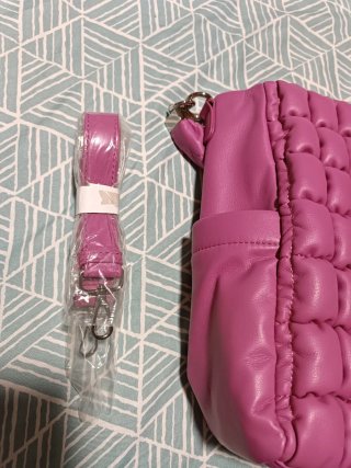 Bolso Caminatta Rosa Acolchado
