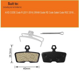 Pastillas Freno Sram Avid Code R/Guide