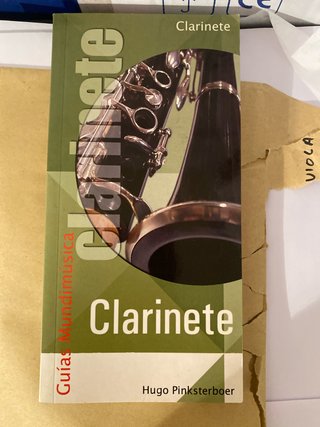 Libro Clarinet Hugo Pinksterboer