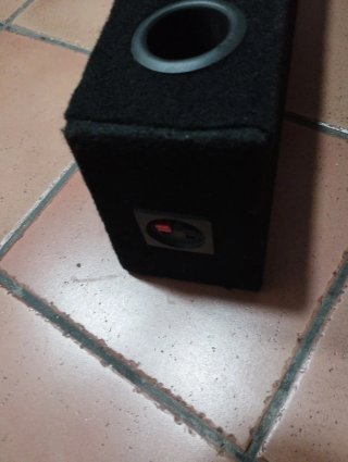 Cajón de madera para 2 altavoces 8 pulgadas