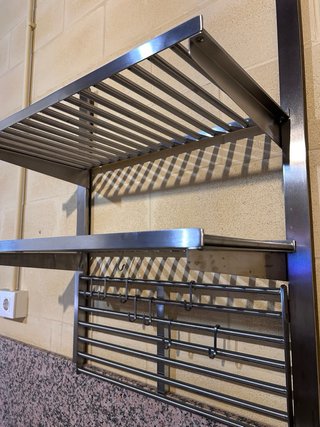 Estantería escurre platos acero inoxidable