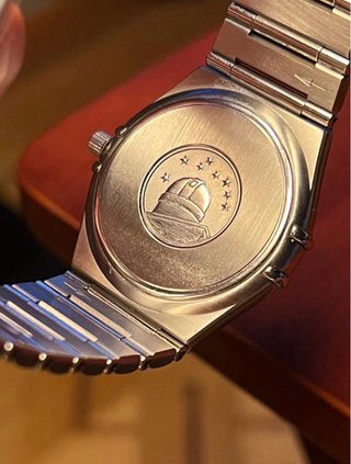 Omega Constellation Manhattan Plata/Blanco