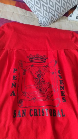 Camisa Roja Peña San Cristóbal