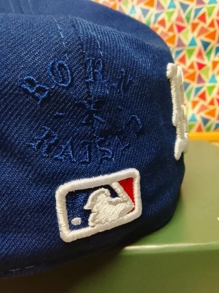Gorra New Era 59Fifty Azul y Blanca Talla 7.1/4