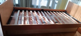 Cama nido con cajoneros madera