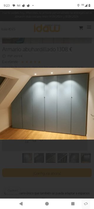 Pintor de carpintería: puertas, armarios y lacados