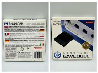 Memory Card Gamecube 251 Bloques Nintendo