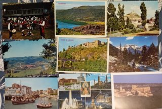 Lote 16 Postales España Años 60-80