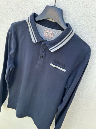 Camiseta Polo Guess Manga Larga Talla S slim