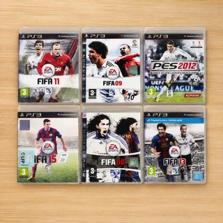 Conjunto di videogiochi PS3 FIFA