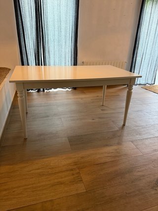 Mesa extensible IKEA ROSENTORP blanca