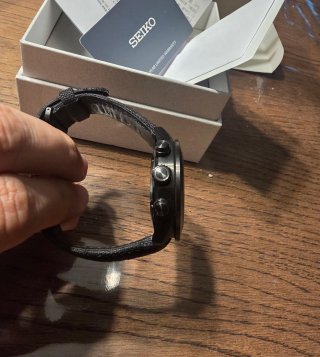 SEIKO Speedtimer Negro Solar
