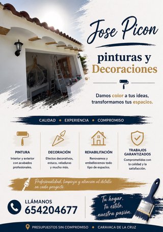 Pinturas y decoraciones
