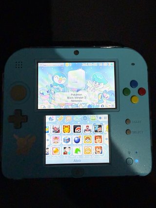 Nintendo 2DS edicion pokemon sol