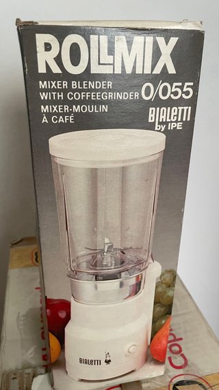 Bialetti ROLLMIX 0/055 –Licuadora + Molinillo cafe