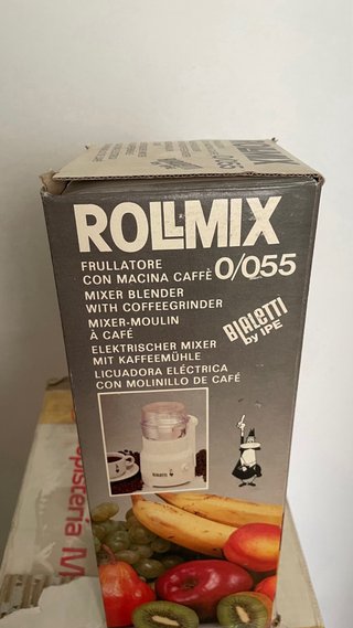 Bialetti ROLLMIX 0/055 –Licuadora + Molinillo cafe