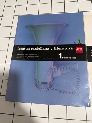 Libro + antología y conceptos clave 1 BACH Lengua