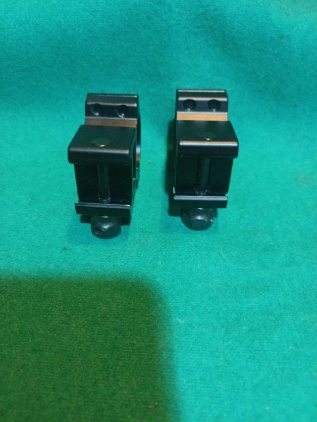 Anillas desmontables carril Picatinny 30 mm