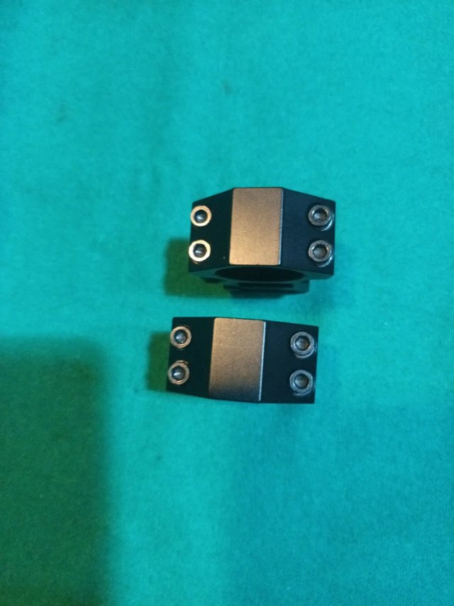 Anillas desmontables carril Picatinny 30 mm