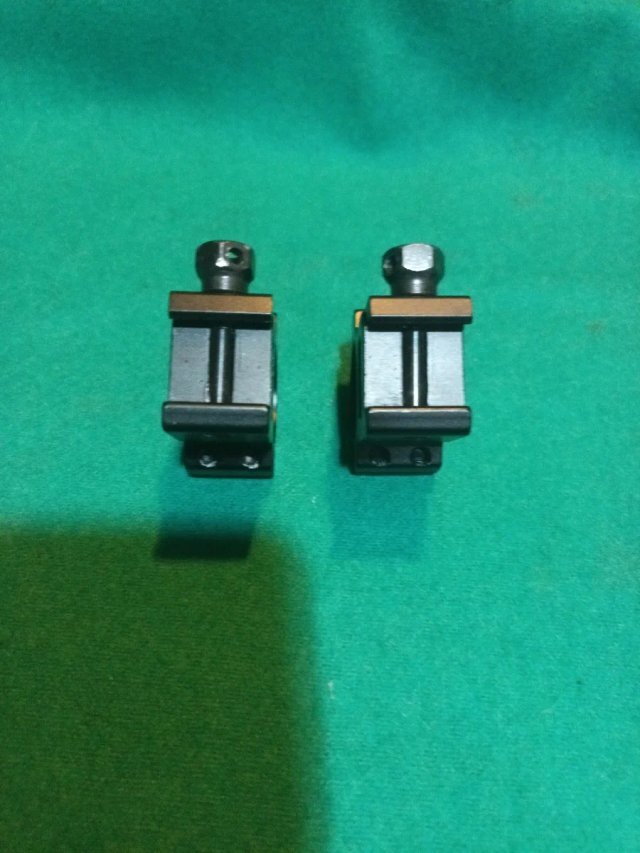 Anillas desmontables carril Picatinny 30 mm
