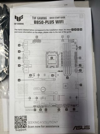 Scatola ASUS TUF GAMING B850-PLUS WIFI