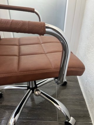 Silla de oficina cuero Nordina Home