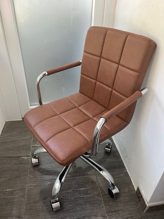 Silla de oficina cuero Nordina Home