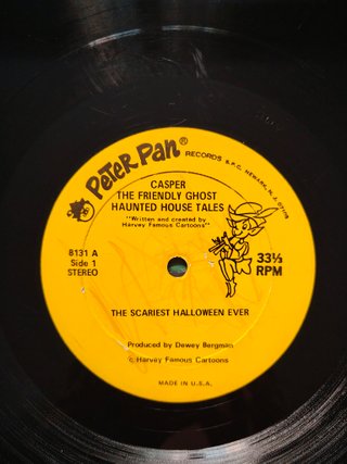 Casper The Friendly Ghost LP Haunted House Tales