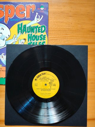 Casper The Friendly Ghost LP Haunted House Tales