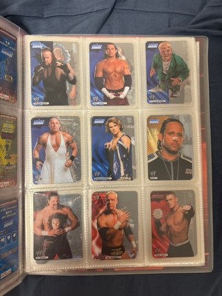 Álbum WWE Pressing Catch + Cartas