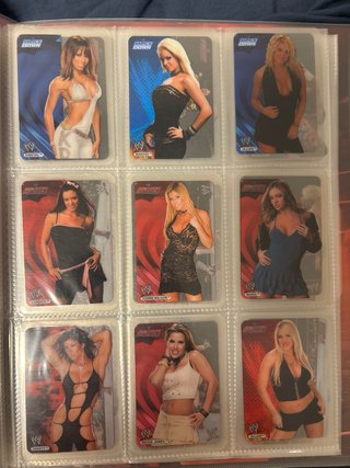 Álbum WWE Pressing Catch + Cartas