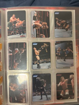 Álbum WWE Pressing Catch + Cartas