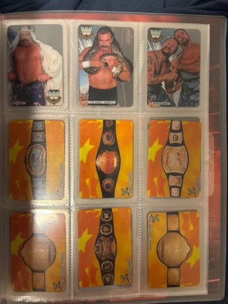 Álbum WWE Pressing Catch + Cartas